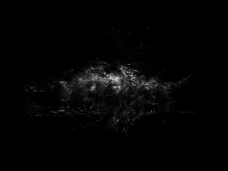 Contemporary Art Underwater — “Four Elements #1” (2023) - Photograph by Alexej Sachov.